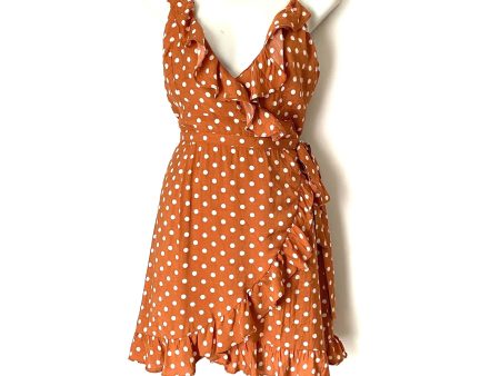 Zoey Reva Polka Dot Wrap Dress NWT- Size XS (Jana) For Cheap