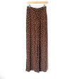 Zara Basic Brown Polka Dot High Waisted Flowy Pants- Size L (Inseam 32”) Online Hot Sale