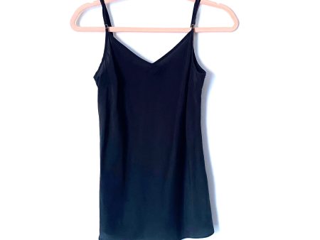 J Crew Black 100% Silk Cami- Size S Discount