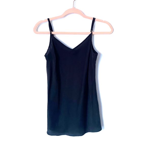 J Crew Black 100% Silk Cami- Size S Discount