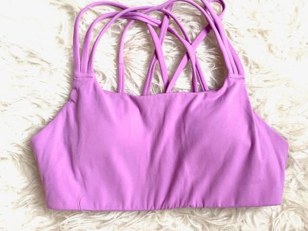 Athleta Purple Strappy Back Sports Bra- Size S For Discount