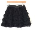 LaRok Luxe Black Ruffle Skirt- Size XS (see notes) Fashion