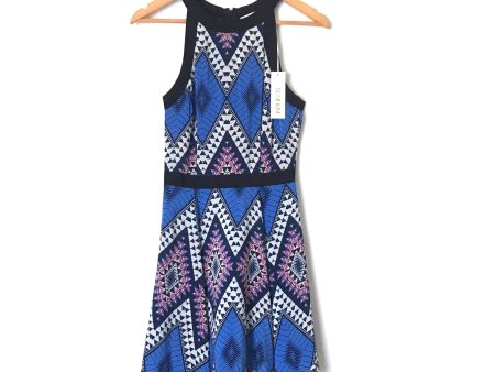 Yumi Kim Patterned Silk Racerback Dress NWT- Size XS For Sale