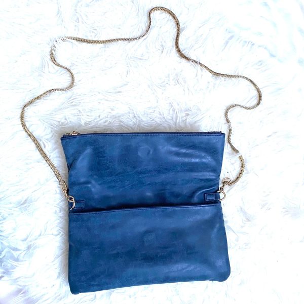 Neiman Marcus Weave Fold Over Clutch (like new condition!) Online