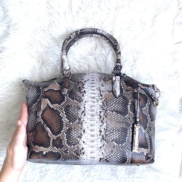 JustFab Snakeskin Handbag NWT Online