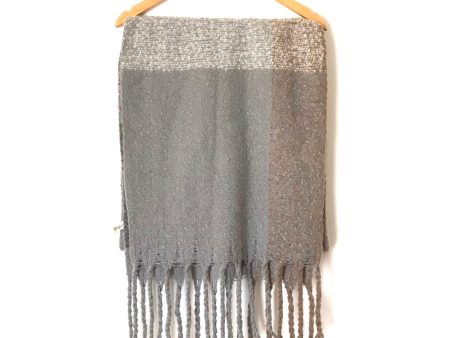 Macchia Di Ruggine Grey Brown White Scarf Online Hot Sale