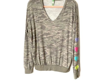 Honeydew Camo “Easy Rider” Light Sweatshirt NWT - Size S on Sale