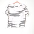 Time and Tru Striped Short Sleeve Top- Size XS For Discount