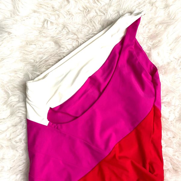 Summersalt Red and Pink  The Sidestroke  One Shoulder One Piece- Size 10 NWOT Discount