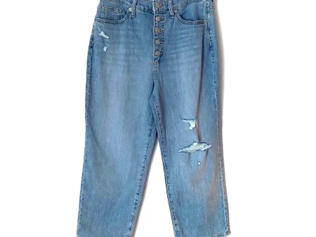 Universal Thread Distressed High Waisted Skinny Jeans- Size 31S (Inseam 24”) Cheap