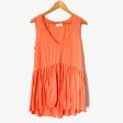 T.la Anthropologie Peach Peplum Top- Size M Fashion