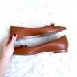 Sarah Flint Brown Pointed Toe Bow Flats- Size 42 Supply