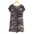 Z Supply Camo Short Sleeve T Shirt Dress- Size S For Discount