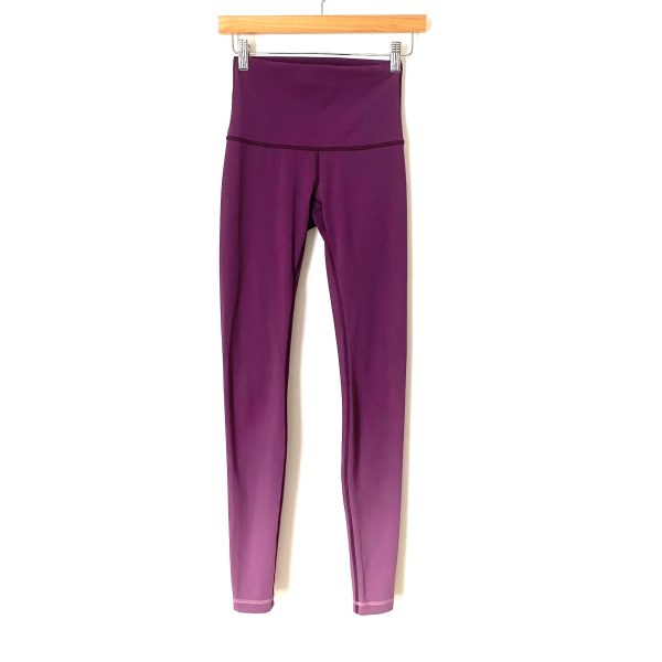 Lululemon Purple Ombré Leggings- Size ~S (Inseam 31”) For Sale