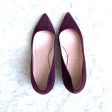 Kate Spade Purple Velvet Block Heels- Size 10.5 Supply