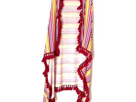 Tularosa Striped Tassel Blanket Scarf Cover Up For Discount