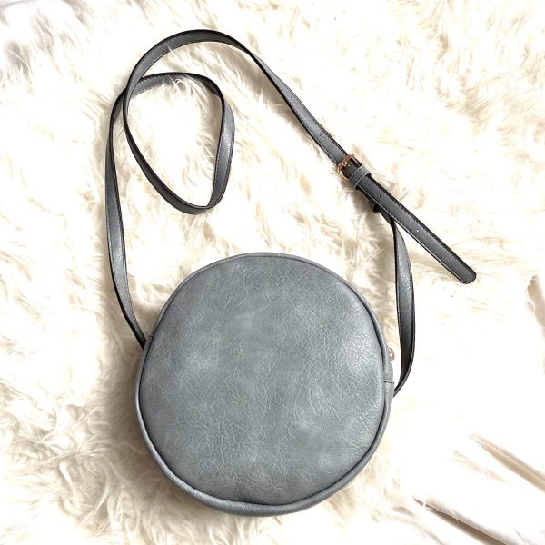 Sole Society Grey Suede and Leather Crossbody NWOT (Brand New) For Sale