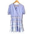 Vestique Light Blue Smocked Dress NWT- Size M Online now