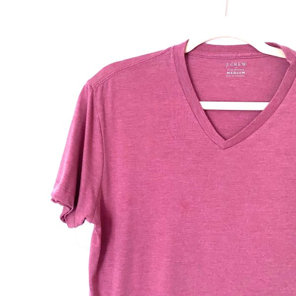 J Crew Men s Slim Washed V-Neck Tee- Size M (see notes) Fashion