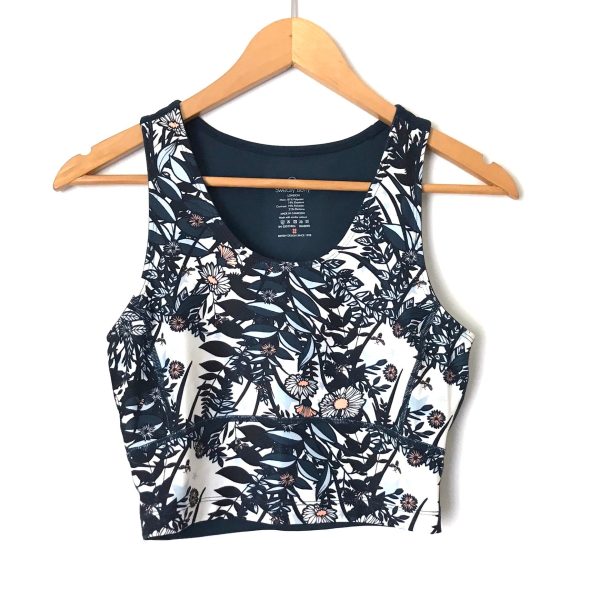 Sweaty Betty Printed Floral Crop Workout Tank- Size XS Sale