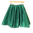 Chicwish Green Pleated Skirt- Size M (see notes) Sale