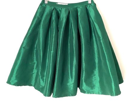 Chicwish Green Pleated Skirt- Size M (see notes) Sale