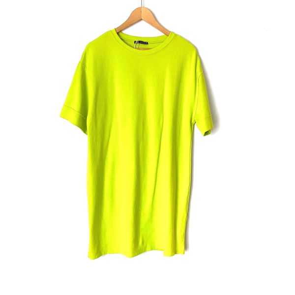 Zara Neon T Shirt Dress- Size L Supply