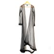 Windsor Black Sheer Mesh Long Duster- Size S Hot on Sale