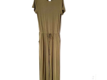 No Brand Green Jumpsuit- Size L Fashion