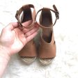 Treasure & Bond Brown Leather Espadrilles- Size 7.5 Discount