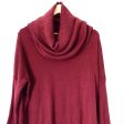 Vestique Maroon Turtleneck Sweater- Size S M For Cheap