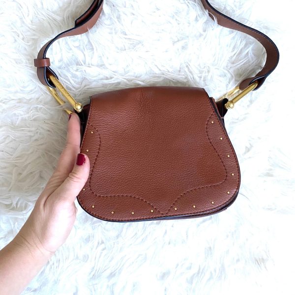 Vince Camuto Brown Leather Small Crossbody Discount