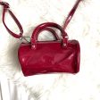 Wild Fable Burgundy Patent Leather Crossbody Bag (like new condition) Online Hot Sale