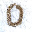 Marisa K Gold Chunky Chain Necklace Online Hot Sale