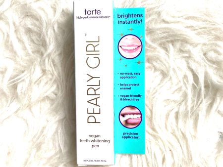 Tarte Pearly Girl Vegan Teeth Whitening Pen NWT Sale