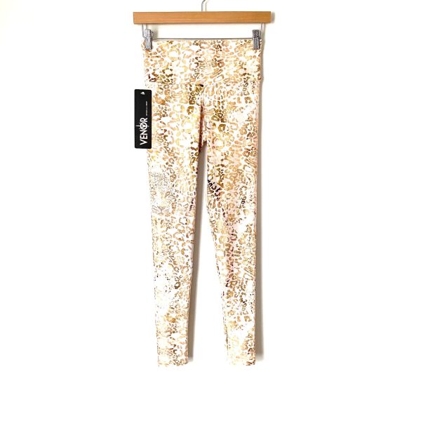 Venor Animal Print Leggings NWT- Size 1 (Fit like XS, Inseam 27”) For Sale