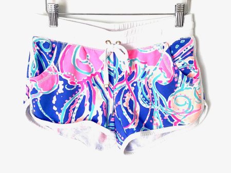 Lily Pulitzer Jellyfish Pull On Elastic Waist Shorts- Size XS Hot on Sale