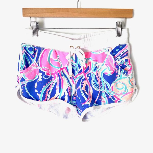 Lily Pulitzer Jellyfish Pull On Elastic Waist Shorts- Size XS Hot on Sale