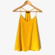 Vici Yellow Lined Racerback Tank Top- Size S Online