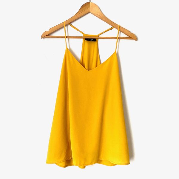 Vici Yellow Lined Racerback Tank Top- Size S Online