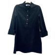 Tuckernuck Black Corduroy Dress with Gold Button Detail- Size S Fashion