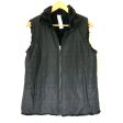 Jockey Black Reversible Faux Fur Vest- Size S Online now