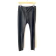 Lyssé Black Faux Leather Leggings- Size L (Inseam 28”) on Sale