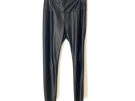 Lyssé Black Faux Leather Leggings- Size L (Inseam 28”) on Sale