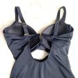 Swimsuits For All Black Padded Front Criss Cross Strap One Piece- Size 12 For Cheap