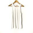 Wishlist White Razorback Tank Top With Back Slit- Size M Discount