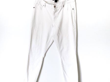 Fashion to Figure White Skinny Jeans- Size 12 (Inseam 28 1 2” see notes) Online Hot Sale