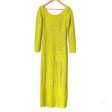 Twenty Neon Green Preforated Dress- Size S Online