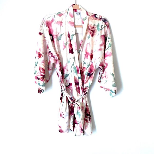 Hanky Panky Floral Robe NWT- Size M-L Online now