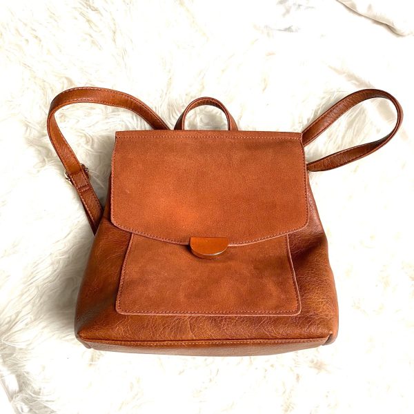 Moda Luxe Genuine Suede and Faux Leather Backpack (like new condition. Sold out online) on Sale